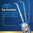 Waterpik Cordless Advanced 2.0 Water Flosser For Teeth, Gums, Braces, Dental Care With Travel Bag and 4 Tips, ADA Accepted, Rechargeable, Portable, and Waterproof, Gray WP-587, Packaging May Vary Infinity Warehouse