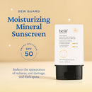 belif Dew Guard - Daily Mineral sun SPF 50 Hydrating Niacinamide Sunscreen (1.69 fl. oz) - Daily Broad Spectrum, Reduces Redness, No-White Cast, Non-Greasy, Korean Skincare Infinity Warehouse