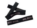 2 Wig Boss melt belt for wigs | Lace Melt Band | Elastic Edge Laying Band wig band with Adjustvelcro | For closure wigs, Frontal wigs and Baby Hair (Light Pink) WigBoss