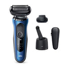 Braun Electric Razor for Men, Series 6 6072cc SensoFlex Electric Foil Shaver with Precision Beard Trimmer, Rechargeable, Wet & Dry with 4in1 SmartCare Center and Travel Case Braun