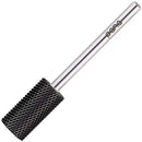 PANA Professional 3/32" Shank Size - Flat Top Large Barrel Silver Carbide Bit - Nail Drill Bit for Dremel Machine (Silver, Gold, DLC Black) (Medium, DLC Black) PANA