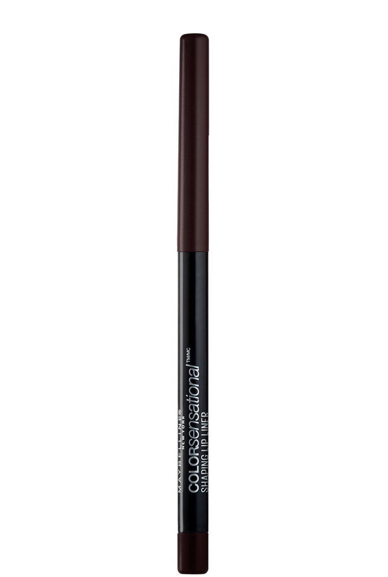 Maybelline New York Makeup Color Sensational Shaping Lip Liner, Rich Chocolate, Brown Lip Liner, 0.01 oz Maybelline New York