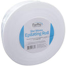 ForPro Non-Woven Epilating Roll for Body and Facial Hair Removal, Tear-Resistant, Lint-Free, 3” x 100 Yards, White ForPro Professional Collection