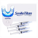 Smile Titan Teeth Whitening Kit, Teeth Whitening Gel (4) with 5X LED Accelerator Light and Tray Teeth Whitener Smile Titan