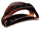 France Luxe Belle Cutout Curve Jaw - Tortoise France Luxe