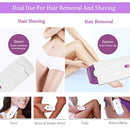 Women Laser Rechargeable Epilator Remover Smooth Touch Hair Removal Instant Pain Free Razor Sensor- Light Technology Hair Remove (Color : White) Generic
