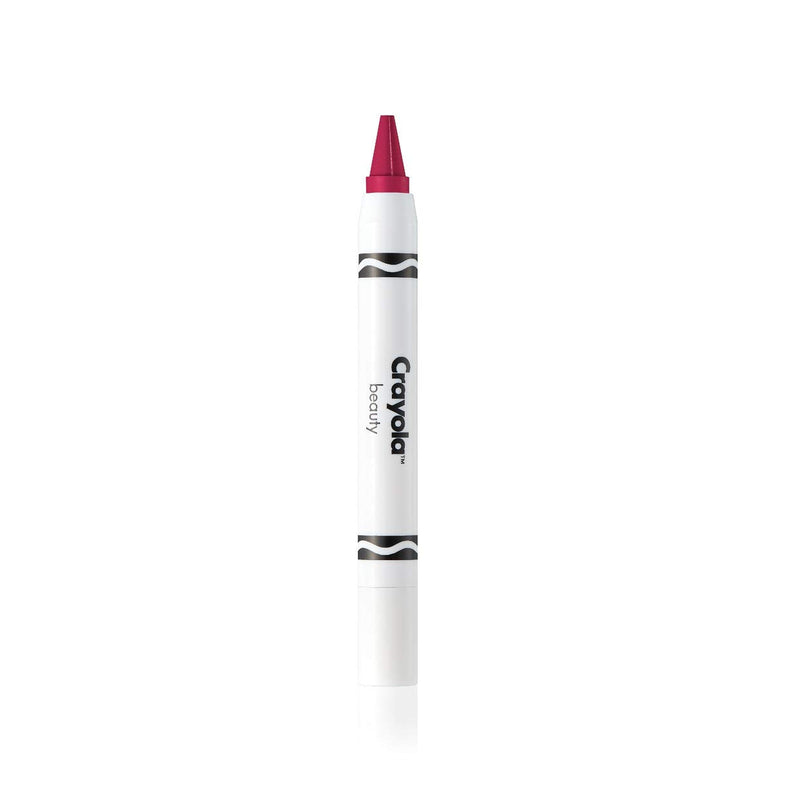 Crayola Beauty, Lip Cheek Crayon 2 in Use as Lipstick or Blush for Silky Smooth Lips Cheeks Highly Pigmented Color Ultra Creamy No Mess Talc Free Vegan Friendly Rose oz, 0.07 Ounce Crayola Beauty