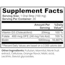 Biotin Oral Dissolving Strips 5000mcg – Fast Absorbing Sublingual Vitamin B7 – Vegan, Gluten Free, Sugar Free – Supports Hair, Skin & Nails – Orange Flavor – 30 Strips Infinity Warehouse