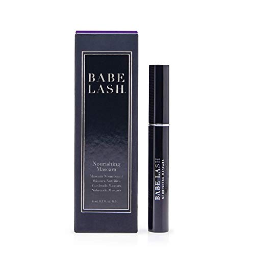 Babe Lash Enriching Mascara - Smudge Proof, Long Lasting & No Clump Formula Infused with Peptides & Herbal Extracts, Defining and Moisturizing, Black Babe Lash