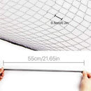 30Pcs Elastic Edge Mesh Invisible Hair Nets Hair Bun Holder for Ballet Dance (Black) N-AA