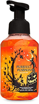 White Barn Candle Company Bath and Body Works Gentle Foaming Hand Soap - 8.75 fl oz - Many Scents! (Purrfect Pumpkin) Bath & Body Works