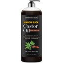 Majestic Pure Jamaican Black Castor Oil for Hair Growth & Natural Skin Care - Roasted & Cold-Pressed - Massage, Scalp, Hair and Nails - 16 fl oz MAJESTIC PURE