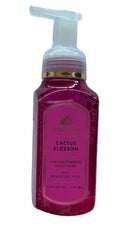 White Barn Bath and Body Works Cactus Blossom Gentle Foaming Hand Soap Pink Pump Bottle 8.75 Ounce Full Size Bath and Body Works