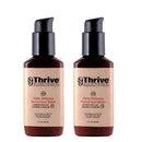 THRIVE Natural Moisturizing Mineral Face Sunscreen SPF 30, 2 Ounces (2 Pack) – Lightweight Moisturizer Broad-Spectrum Matte Natural Face Sunblock with Clear Zinc Oxide & Antioxidants – Vegan, Made in USA & Non Greasy Thrive Natural Care