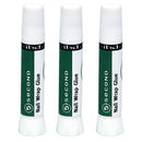 5 Second Nail Wrap Glue, Fix Splits, Cracks On Natural Nails and Full Cover Nails, Tips, Wraps 2 g, 3 count IBD