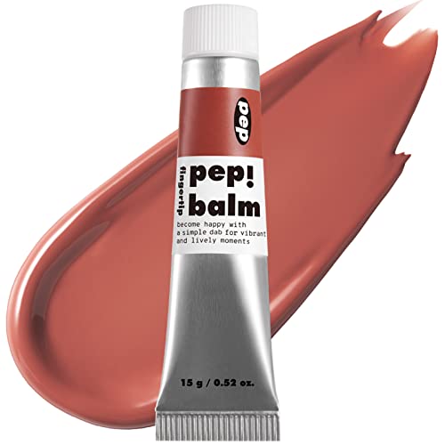 I’M MEME Pep! Balm | Multi-use Lip and Cheek Tint with Shea Butter | Liquid Blush and Lip Stain Balm in One | 004 Corner | K-Beauty Make Up I'M MEME