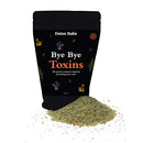 Bye Bye Toxins Organic Detox Bath Salt Soak (24 oz) | Epsom Salt, Pink Himalayan Salt, Matcha Green Tea Extract, Dandelion Root | Herbal Essential Oils Soak | Spa Bath Gift Detox Babe