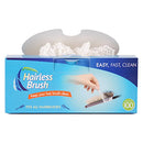 Hair Brush Cleaner Tool (100 Count) – Hair Brush Liner for Detangling Combs, Pet Hair Brushes, Dog, Cat, Horse Hair – Reusable Brush Hair Remover Net Comb Protection Net to Keep Brush Clean - Fits All Hairbrushes Hairless Brush