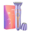 2-in-1 Electric Razor for Women, EESKA Electric Shaver for Women Cordless for Women Face, Legs and Underarm, Portable Bikini Trimmer IPX7 Waterproof Wet and Dry Hair Removal, Type-C USB Recharge… EESKA
