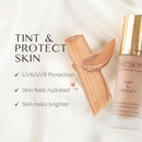MZ SKIN Tint & Protect Skin Perfecting SPF 30 Tinted Moisturiser 1.01 fl oz | Broad Spectrum UVA/UVB | With Hyaluronic Acid, Kahai Nut Oil & Vitamin C Infinity Warehouse