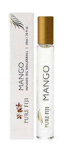 Pure Fiji Infused Oil Rollerball - Essential Oil Roller, Pure Travel Essentials, Natural Oils Roll On-For Aromatherapy, Kids, Children, Adults - Mango, 0.33oz Pure Fiji