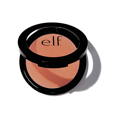 e.l.f, Primer-Infused Blush, Long-Wear, Matte, Bold, Lightweight, Blends Easily, Contours Cheeks, Always Rosy, All-Day Wear, 0.35 Oz e.l.f.