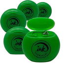 Pack of 5 INK Permanent Pre-Inked Mapping String Eyebrow Tattoo Microblading 15M (Green) Ink Permanent