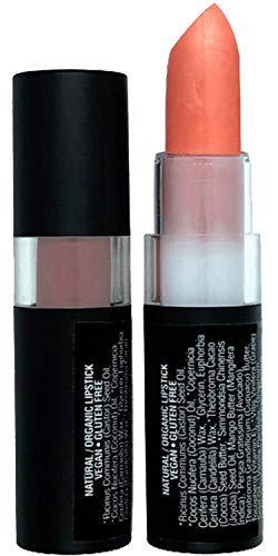 Mom's Secret Natural Lipstick, Organic, Vegan, Gluten Free, Cruelty Free, Made in the USA, 0.15 oz. (Coral Kisses) Mom's Secret