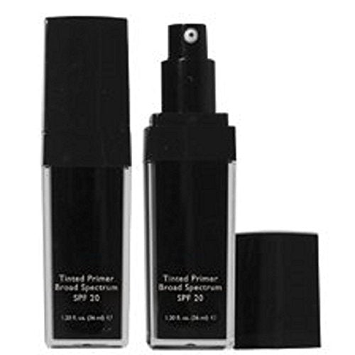 Tinted Face Primer Broad Spectrum SPF 20 - Demi-Matte Finish - Brightens Provides Anti Wrinkle Benefits - and Protects the Skin From Harm UV Rays - Leaving the Complexion Smooth (Medium) ProBeautyCo