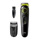 Braun Beard Trimmer BT3221, Hair Clippers for Men, Cordless & Rechargeable Braun