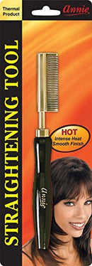 Annie- Straightening Comb - Medium Teeth - Both Long and Short Hair - Frizz Free Style Annie