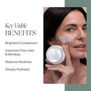 Doctor Rogers Face Cream for Intense Hydration, Anti-Aging Moisturizing Lotion to Reduce Fine Lines and Wrinkles, Brighter Complexion, Skin Barrier Protection for Day or Night, 1.7 Oz (50ml) Infinity Warehouse
