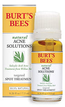 Burt's Bees Natural Acne Solutions Targeted and Minimizing Spot Treatment for Oily Skin, 0.26 Oz (Package May Vary) Burt's Bees