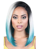 Ldp-Curve2 Lace Front & Lace Part Synthetic Wig by Motown Tress in 4, Cap Size: Average, Length: Medium Motown Tress