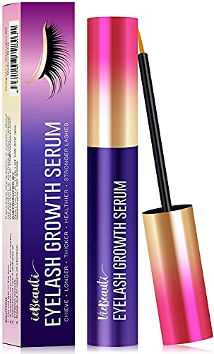 Premium Eyelash Growth Serum and Eyebrow Enhancer by VieBeauti, Lash boost Serum for Longer, Fuller Thicker Lashes & Brows (3ML) VieBeauti