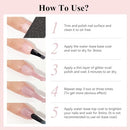 Quick Dry Nail Polish Air Fast Drying, Sheer Nude Regular Color Nail Polish Holographic High Coverage Nail Lacquer Water Based Natural Nail Art Valentine's Day Gift No Required UV LED, 12ML Infinity Warehouse