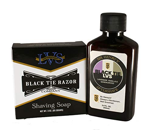 Luxury Shave Soap & Aftershave, LVS, Lavender, Vanilla, Sandalwood. Smooth & Sooth Sir Henry's