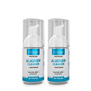 EverSmile WhiteFoam Retainer Cleaner, Invisible Aligner Cleaner, Dental Cleaner for Retainer, Aligners & Trays, Kills Bacteria, Whitens Teeth & Eliminates Bad Breath - Travel Size (2 Pack - 25 ml) EverSmile