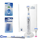Triple Bristle Original Sonic Toothbrush | Rechargeable 31,000 VPM Tooth Brush | Patented 3 Head Design | Angled Bristles Clean Each Tooth | Dentist Approved | Triple Bristle Original + Oral Care Kit Triple Bristle