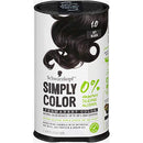 Schwarzkopf Simply Color Permanent Hair Color, 1.0 Jet Black Schwarzkopf