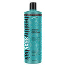SexyHair Healthy Tri-Wheat Leave-In Conditioner, 33.8 Oz | Up to 90% Better Detangling | Reduces Breakage | Moisture, Smoothness, and Shine GREEN SexyHair