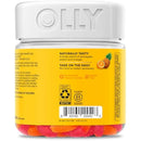 OLLY Hello Happy Gummy Worms, Mood Balance Support, Vitamin D, Saffron, Adult Chewable Supplement, Tropical Zing - 60 Count Infinity Warehouse