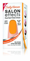 Sally Hansen Salon Effects Real Nail Polish Strips, Squeezed, 16 Count Sally Hansen