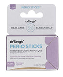 DrTung's Double-sided Perio Sticks X-THIN Remove Plaque Interdental Fit Between Teeth Nordic Birch 2 Pack drTung's