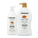 Lover's Care Goat Milk Body Lotion for Dry Skin Royal Jelly & Honey 27.05oz (800ml) - Combo Body Lotion & Body Wash… Lover's Care