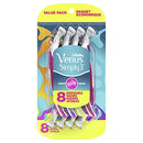 Gillette Venus Simply3 Disposable Razors for Women, 8 Count, Designed for a Close and Comfortable Shave Gillette Venus