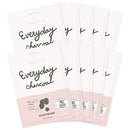 Everyday Charcoal Detoxifying Mask With No Harsh Chemicals - Clarifying, Oil Controlling, and Hydrating (Pack of 10) FACETORY