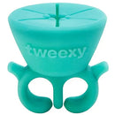 tweexy Wearable Nail Polish Holder Ring, Fingernail Polishing Tool, Manicure and Pedicure Accessories (Spa Green) tweexy