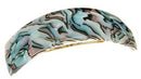 France Luxe Rectangle Volume Barrette - South Sea France Luxe