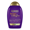 OGX Thick & Full + Biotin & Collagen Extra Strength Volumizing Conditioner with Vitamin B7 & Hydrolyzed Wheat Protein for Fine Hair. Sulfate-Free Surfactants for Thicker, Fuller Hair, 13 fl oz OGX